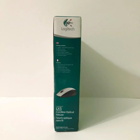 Logitech LX5 Cordless Button  Scroll Optical Mouse - Picture 13 of 16